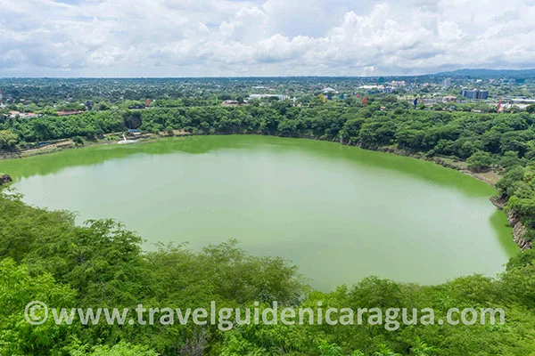 tiscapa lagoon managua nicaragua